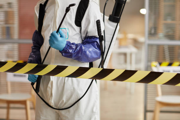 Professional Hoarding Cleanup technician working in Deal, NJ